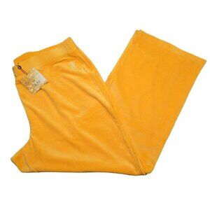 Juicy Couture Gold Velour Lounge Pants NWT Women’s Plus Size 2X Stretch